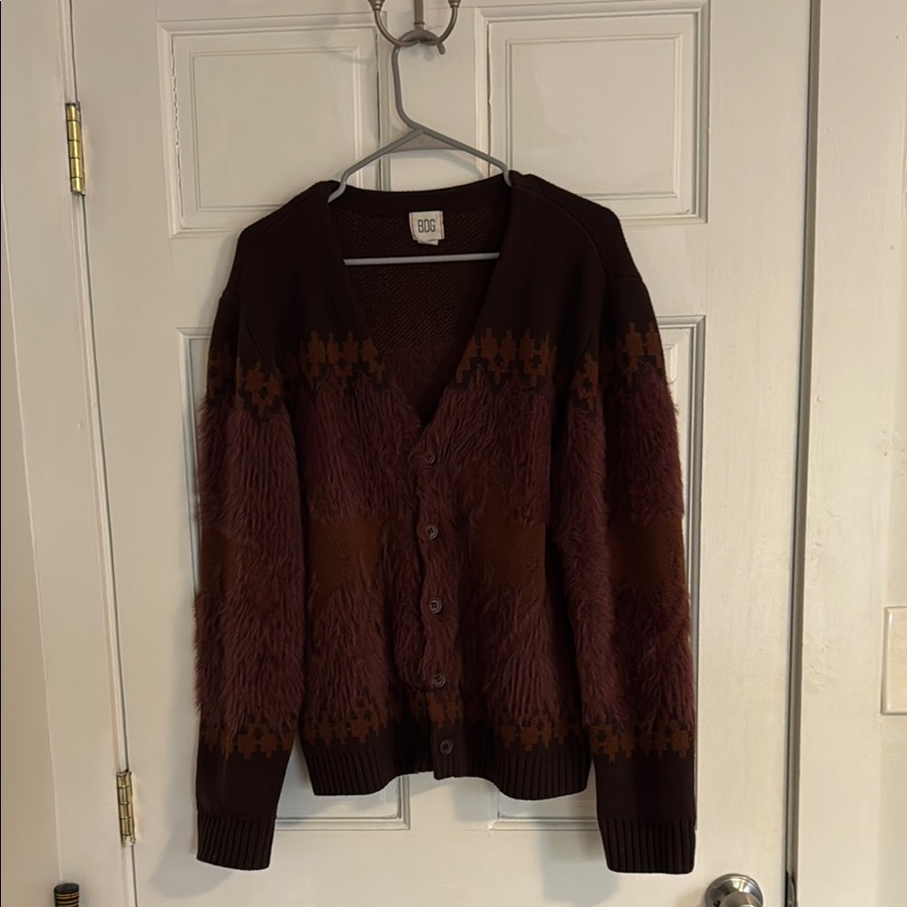 Cozy Brown and Tan Sweater